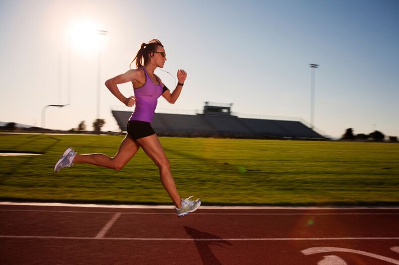 Sprint seca ben os músculos e traballa rapidamente en áreas problemáticas do corpo